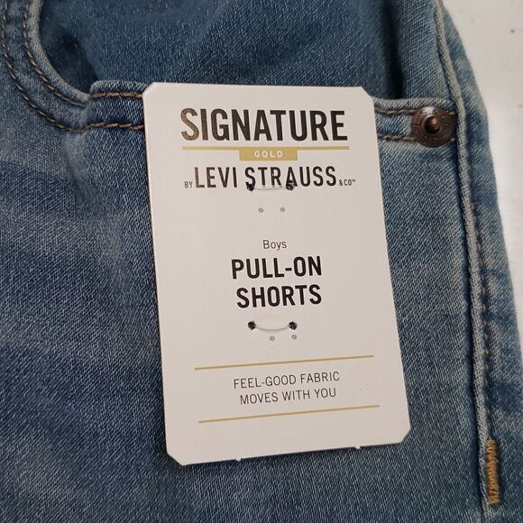 NWT Boys Signature Levi's GOLD Pull-On Shorts Sz XL - Picture 4 of 6